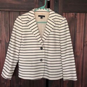Ann Taylor Striped Blazer - size 2